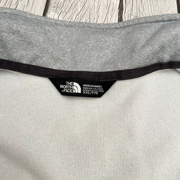 The North Face Mens Canyonlands Full-Zip Fleece Heather Gray Sweatshirt Size 2XL - Picture 10 of 12
